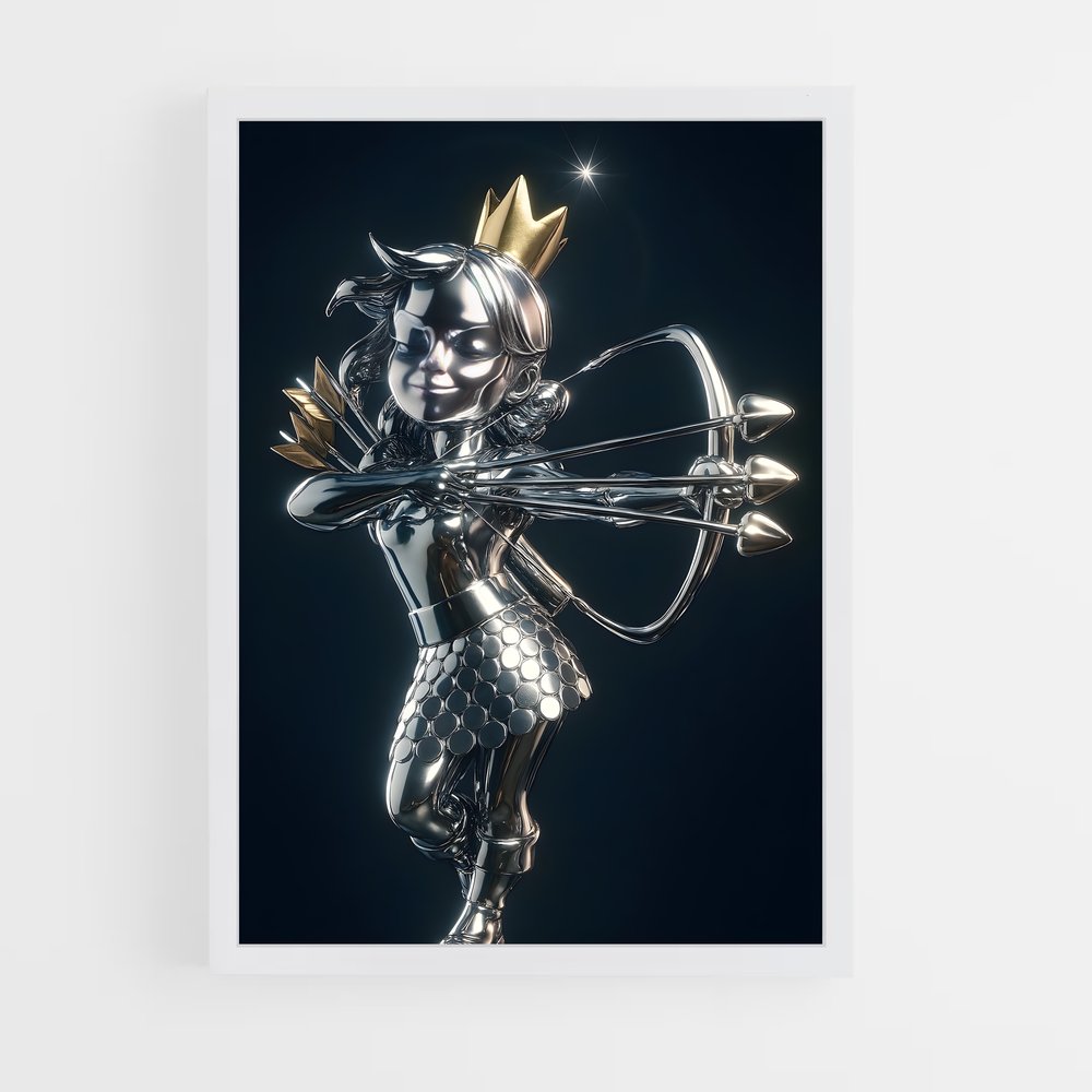 Poster Archeresse Étoilée – affiche Clash royale (vue 3)
